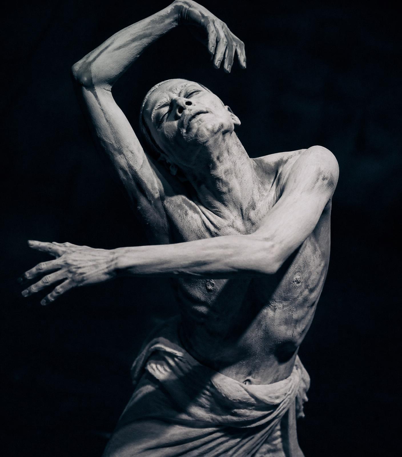 A dancer in a movement improvisation session